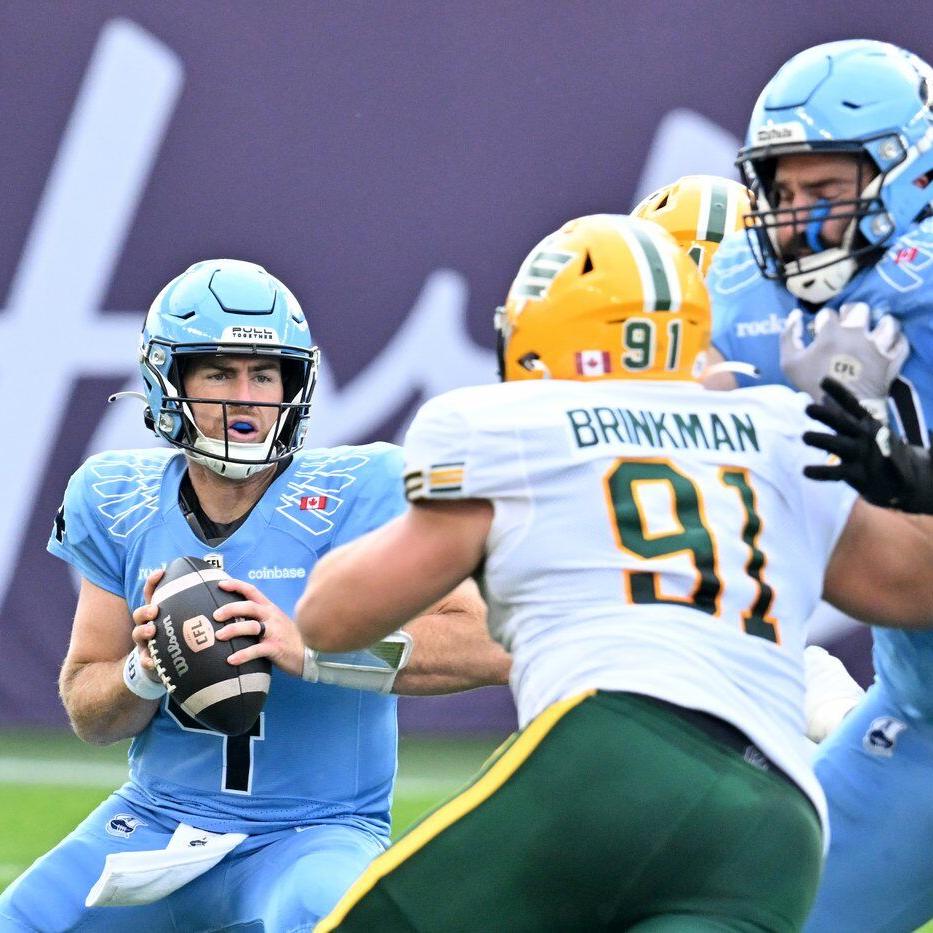 Jarret Doege expected to start when Argos host Alouettes in key contest Friday night